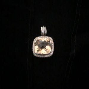 David Yurman sterling silver Albion with diamonds